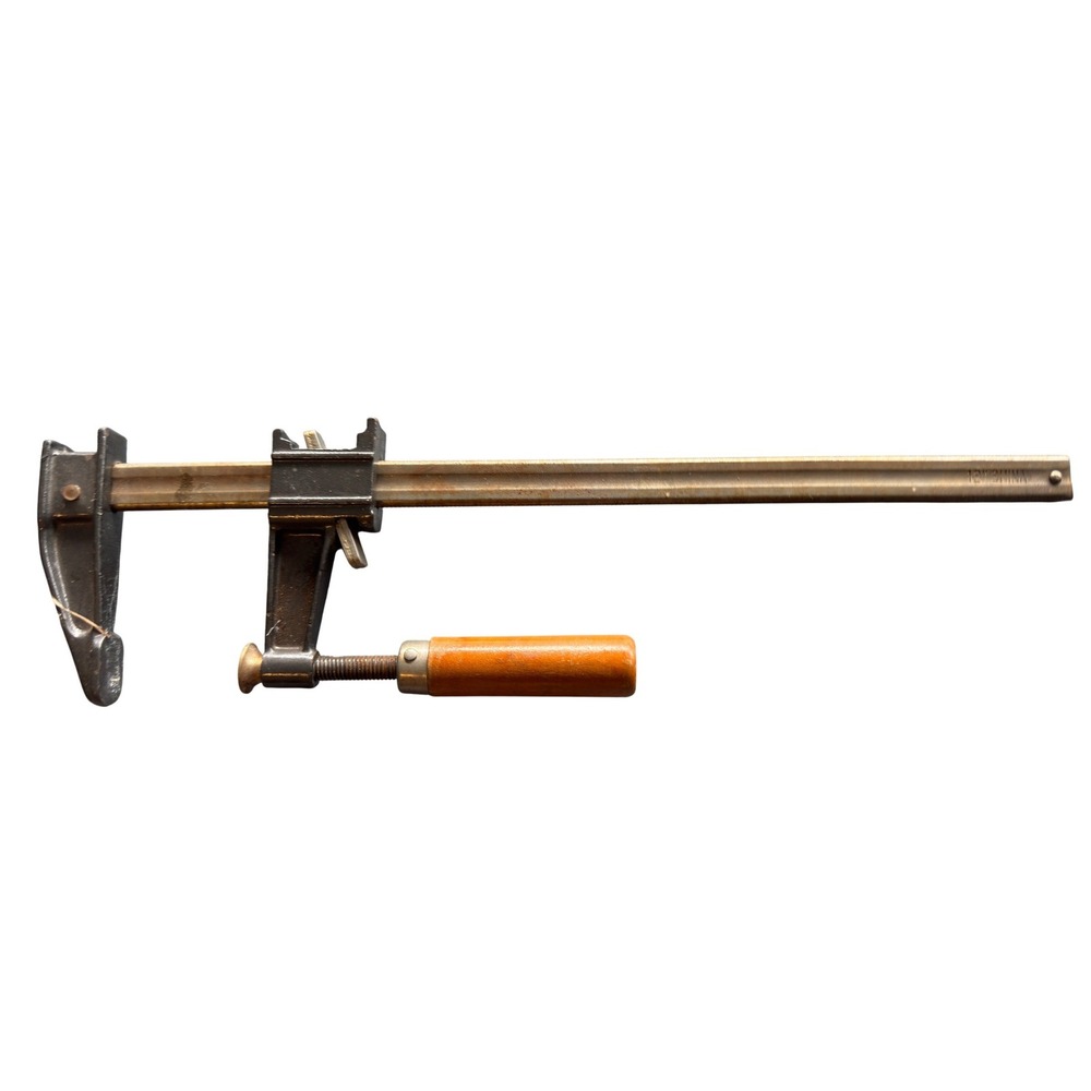 Pittsburgh 12 inch F-Style Bar Clamp Wood Handle Steel Bar Woodworking Tool